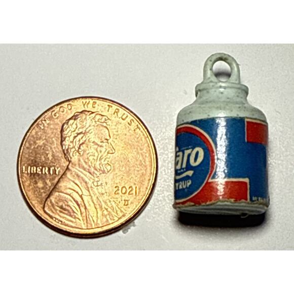 Karo Syrup Vintage Cracker Jack Charm 1N - Picture 2 of 2